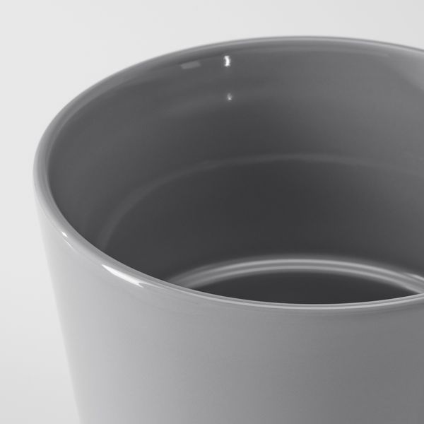 Кашпо, для дома, улицы серый, 12 см IKEA SKOGSVINBÄR СКОГСВИНБЭР 005.084.47 - фото 6