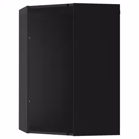 METOD Каркас навесного углового шкафа - черно-серый 68x37x100 см