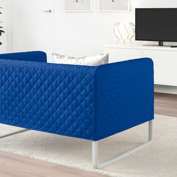 2-местный диван, Книса ярко-синий IKEA KNOPPARP КНОППАРП 904.246.84 - фото 3