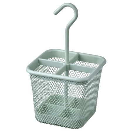 Подставка для столовых приборов, бледно-зеленый, 12x12 см IKEA UPPDATERA УППДАТЕРА 805.375.25