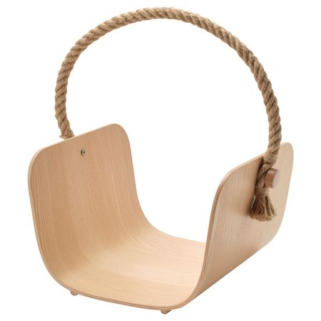 Корзина, ясеневый шпон, 46x36x25 см IKEA ВЭРМЕР 404.405.06