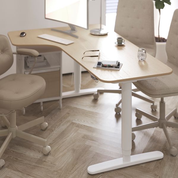 Конференц-стул, на колесиках, Naggen бежевый IKEA MULLFHATTEFJÄLL ХАТТЕФЬЕЛЛЬET МУЛЛЬФЬЕЛЛЕТ 004.724.91 - фото 5