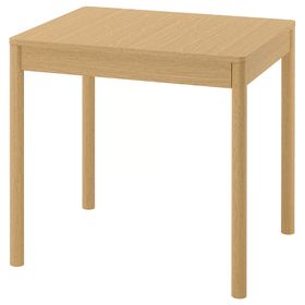 TONSTAD Раздвижной стол - дубовый шпон 80/120x70 см