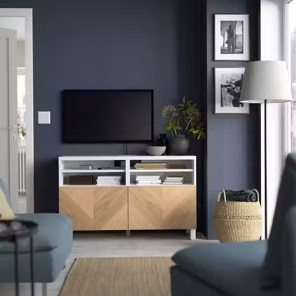 BESTÅ Тумба под ТВ, с дверцами - фото 2