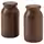 BRUGDHAJ БРУГДХЭЙ Солонка/перечница, 2 штуки - коричневый 9 см
