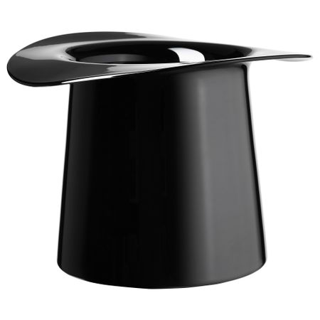 Ваза ОМЕДЕЛЬБАР, стекло черный (19 см)