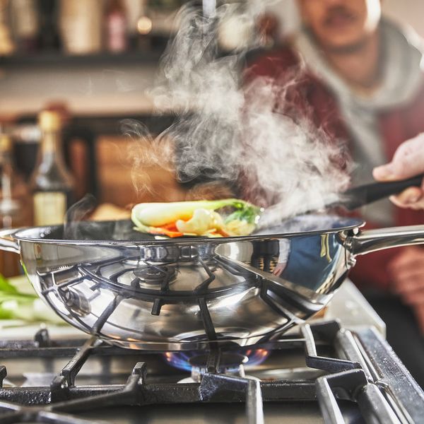 IKEA 365+ Вок-сковорода - нержавеющ сталь/антипригарное покрытие 32 см - фото 5