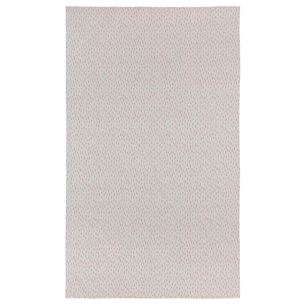 Скатерть, 145x240 см, с рисунком ярко-красный, белый IKEA SNÖKRABB КРАББA 005.651.26 - схема-чертеж с размерами