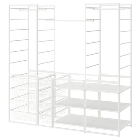 Гардероб, комбинация, белый 173x51x173 см IKEA JONAXEL ЙОНАКСЕЛЬ 392.976.65