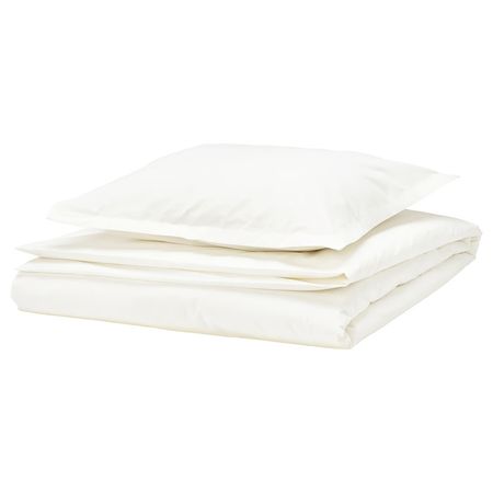 HAMPFLOCKEL ХАМПФЛОККЕЛЬ Пододеяльник и наволочка - белый 150x200/50x60 см