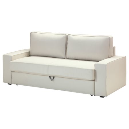 Чехол на 3-местный диван-кровать ВИЛАСУНД, Виттарид светло-бежевый