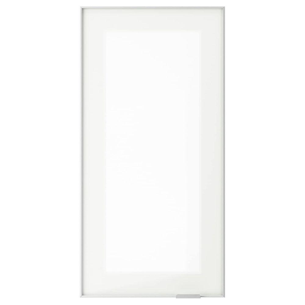 Стеклянная дверь, матовое стекло/алюминий 30x60 см IKEA JUTIS ЮТИС 203.873.45 - фото 1