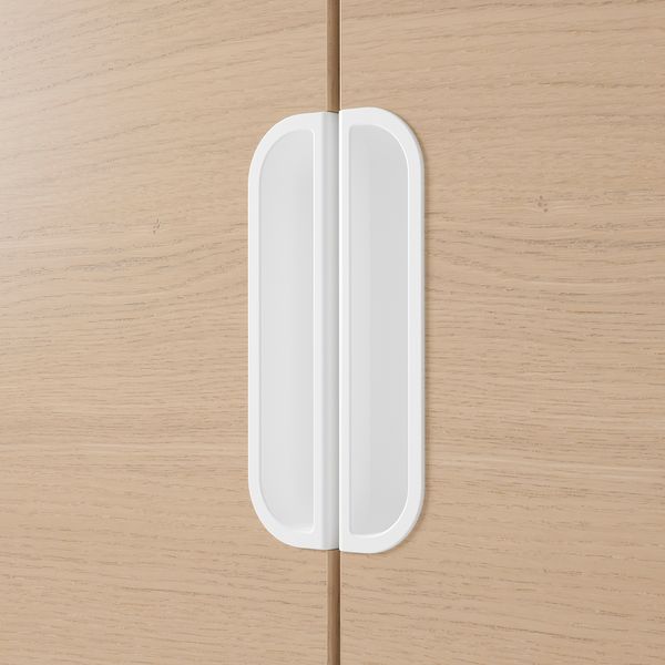 Комбинация для хранения, 320x120 см, дубовый шпон, беленый IKEA GALANT ГАЛАНТ 792.857.88 - фото 4