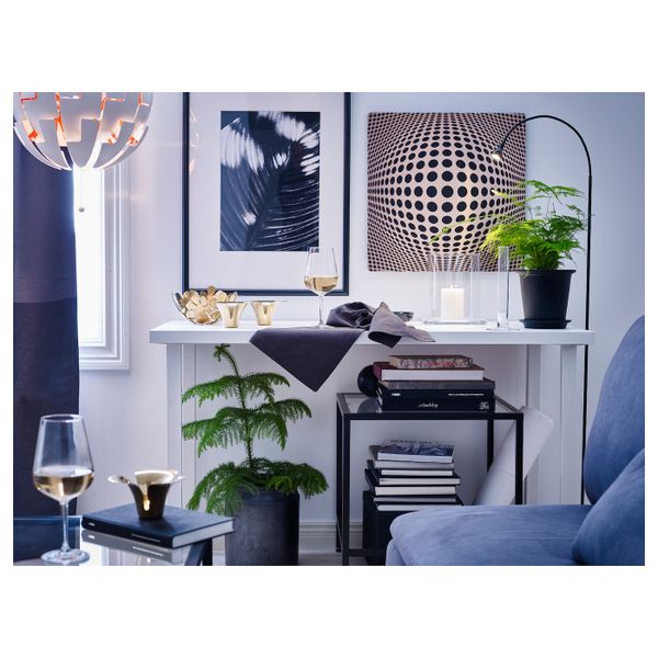 Стол, белый 150x75 см IKEA LINNMON ЛИННМОН / GODVIN ГОДВИН 392.792.61 - схема-чертеж с размерами