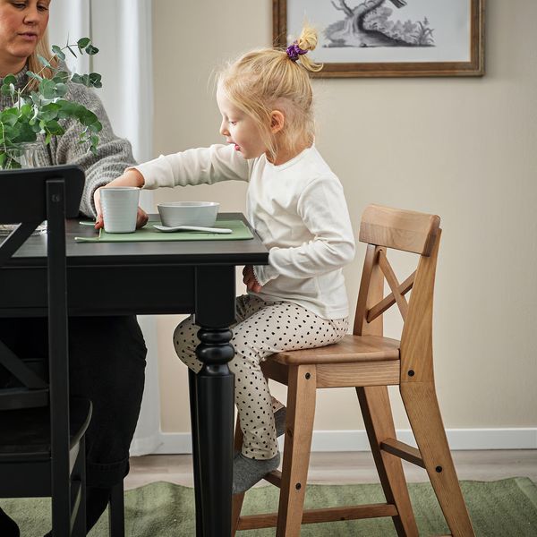 INGOLF Детский стул - морилка,антик - фото 6