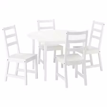 NÄSINGE НЭСИНГЕ / NORDVIKEN Стол и 4 стула