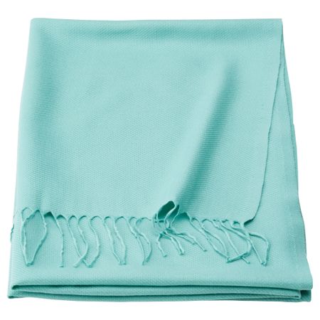 Плед МАРИАКЛОККА, бирюзовый (130x190 см)