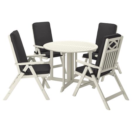 Стол + 4 кресла, для сада IKEA BONDSTOCKHOLM СТОКГОЛЬМMEN БОНДХОЛЬМЕН 695.498.84