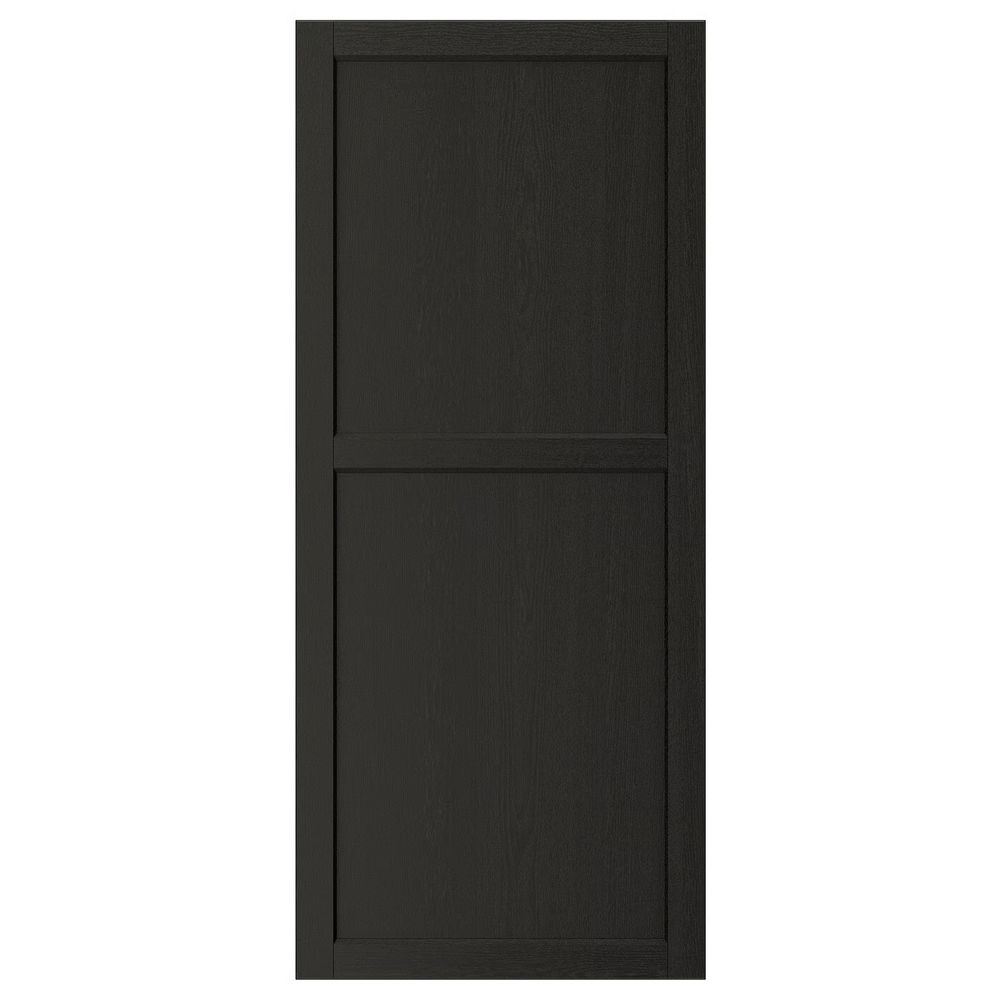 LERHYTTAN Дверь - черная морилка 60x140 см - фото 1