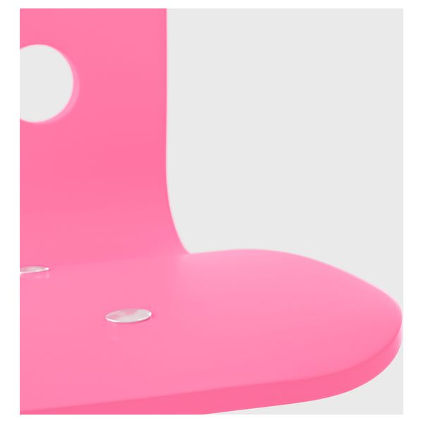 Детский стул для письменного стола ЮЛЕС, розовый, белый - фото 6