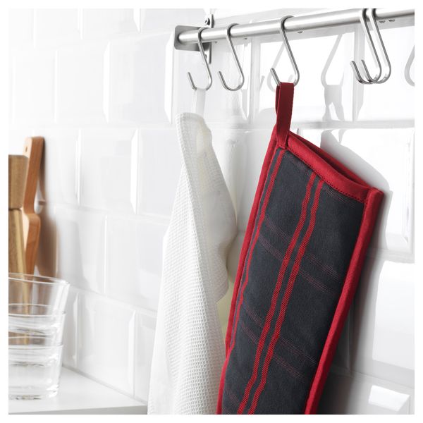 Варежка-прихватка ВИНТЕР 2018, темно-синий, красный - фото 3