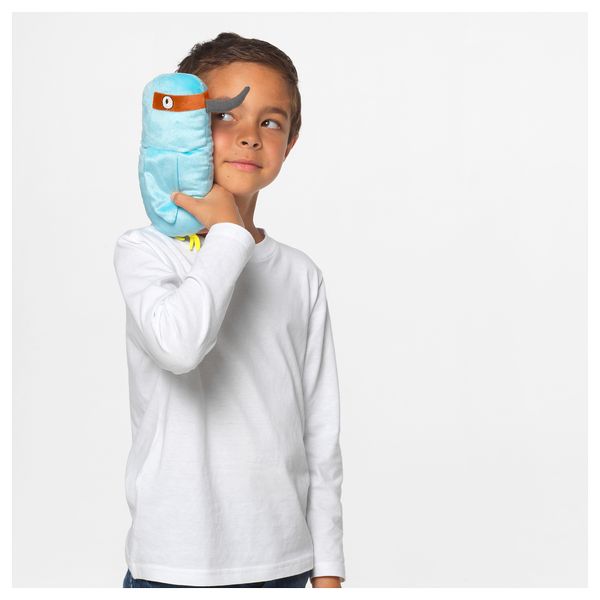 Мягкая игрушка САГОСКАТТ, птица, синий - фото 2