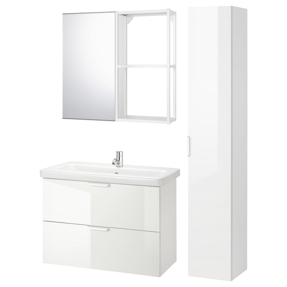 IKEA в интерьере ванной