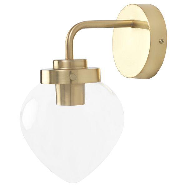 Бра, прозрачное стекло IKEA ÅTERSKEN ОТЕРСКЕН 404.370.66 - фото 2