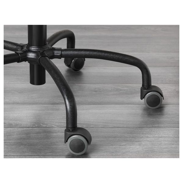 Рабочий стул ГРЕГОР, черный, Сванби серый - фото 8