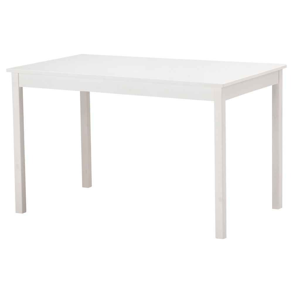 Стол ОЛМСТАД, белый (120x70 см) - схема-чертеж с размерами