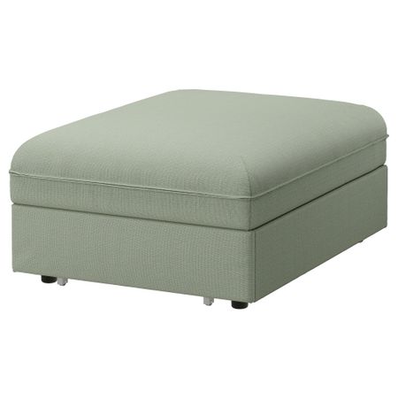 Секция дивана-кровати ВАЛЛЕНТУНА, Хилларед зеленый