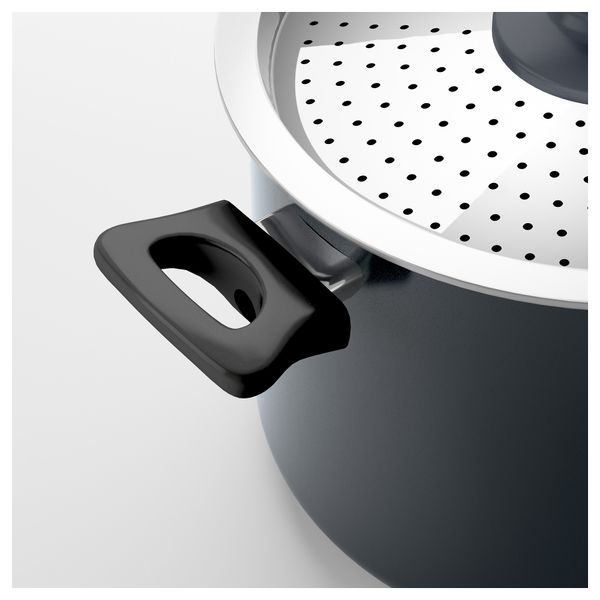 Кастрюля с крышкой ШЭНКА, серый (5 л) - фото 6