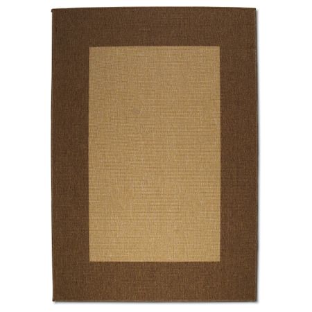 Ковер, безворсовый ДРАГОР, бежевый, светло-коричневый