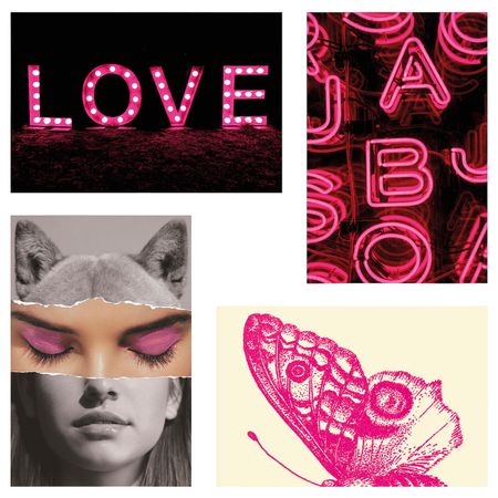 Открытка, love pink 10x15 см IKEA YLLEVAD ЮЛЛЕВАД 505.004.77