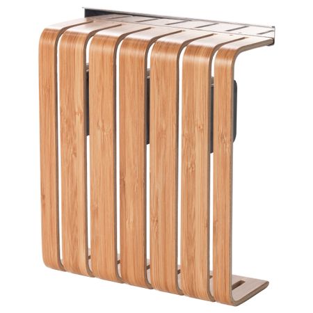 Держатель для ножей РИМФОРСА, бамбук (20x24x7 см)