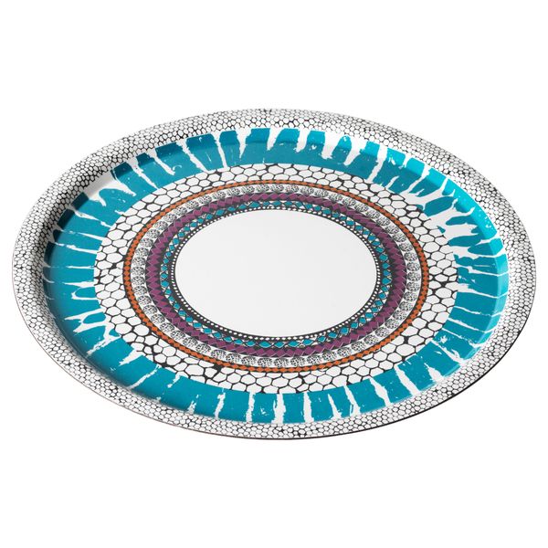 Поднос ОФФЕНТЛИГ, с рисунком разноцветный (43 см) - фото 1