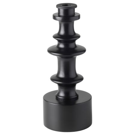 Подсвечник ТИЛЛФЭЛЛЕ, черный (33 см)