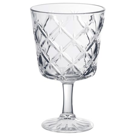 Бокал, прозрачное стекло/с рисунком 23 сл IKEA FLIMRA ФЛИМРА 503.723.28