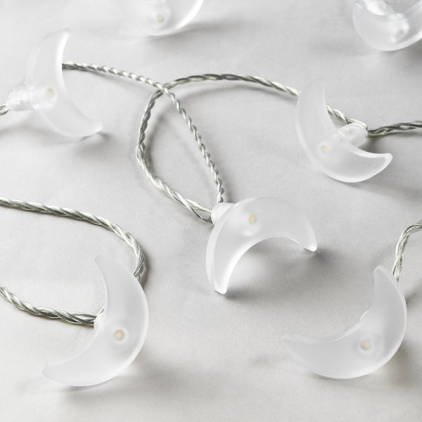 Гирлянда, 24 светодиода, для дома, улицы/в форме месяца белый IKEA HEMBJUDEN ХЕМБЬЮДЕН 105.099.60 - фото 3