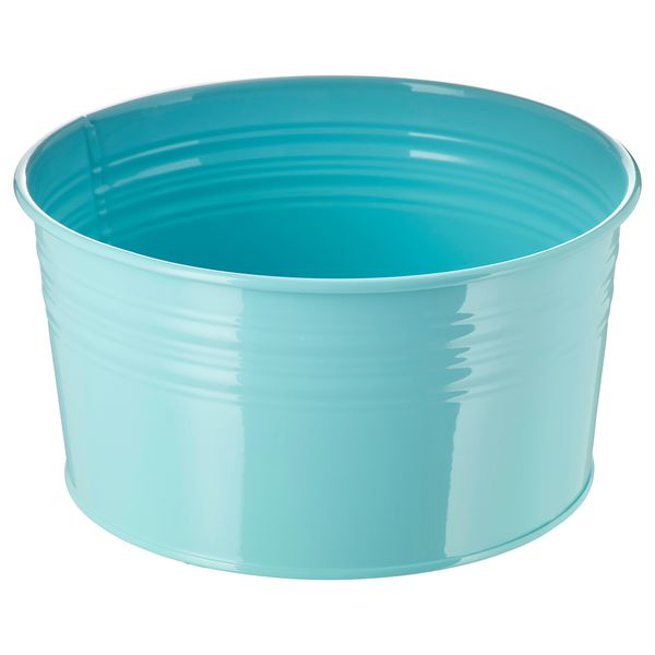Кашпо СОККЕР, д/дома/улицы, бирюзовый - фото 1