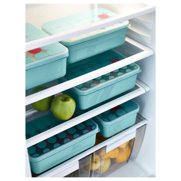 Контейнер для завтрака КУЛЛАР, голубой (23x15x8 см) - фото 2