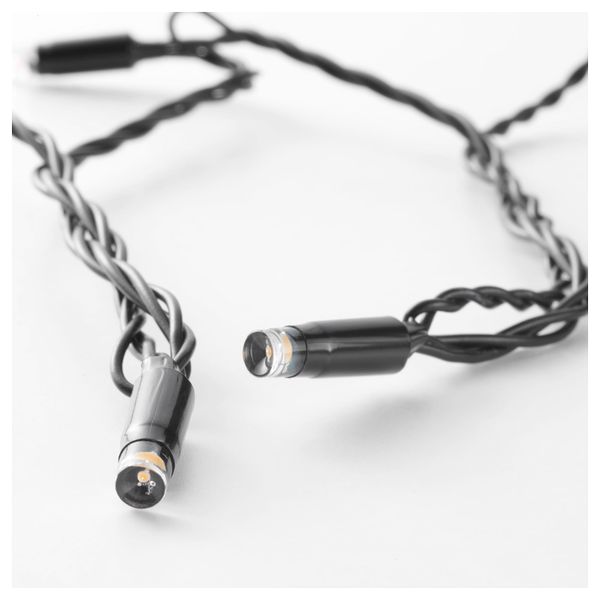 Гирлянда, 64 светодиода ЛЕДЛЬЮС, для сада черный - схема-чертеж с размерами