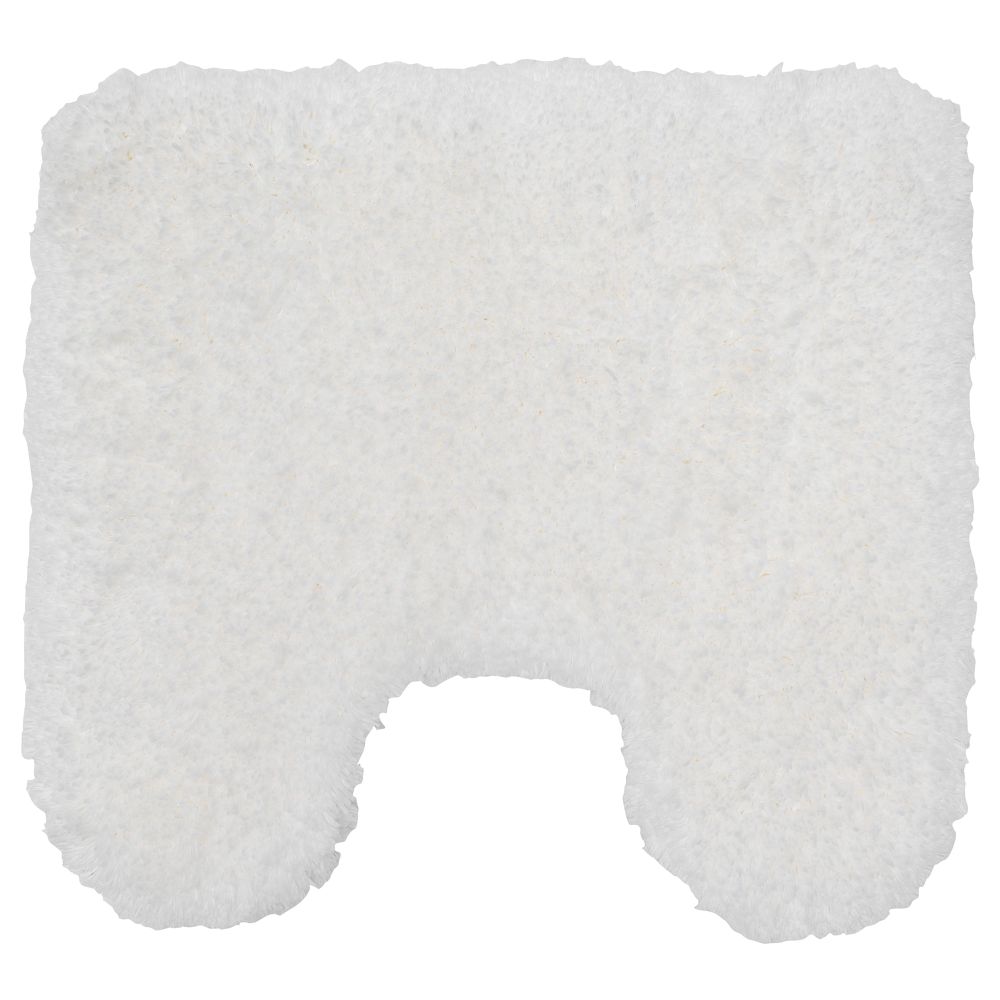 Коврик в туалет АЛЬМТЬЕРН, белый (55x60 см) - фото 1