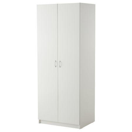 Шкаф платяной ТОДАЛЕН, белый (80x202 см)
