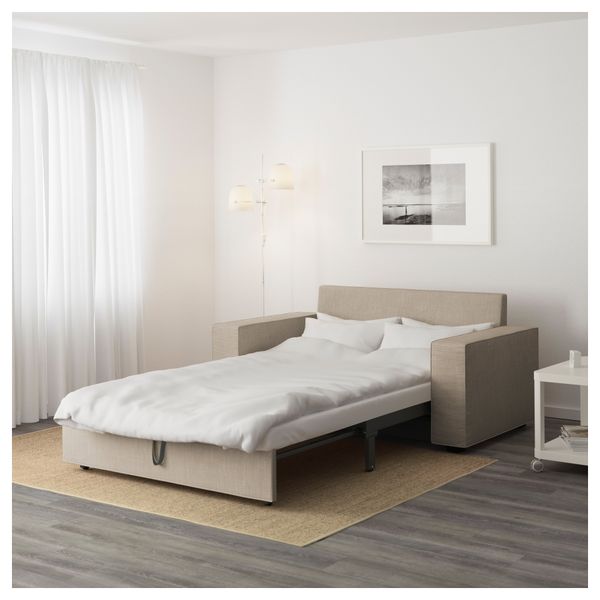 2-местный диван-кровать ВИЛАСУНД, Хилларед бежевый - фото 3