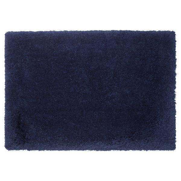 Коврик для ванной, темно-синий 60x90 см IKEA ALMTJÄRN АЛЬМТЬЕРН 005.156.31 - фото 1