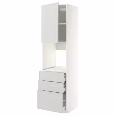 METOD / MAXIMERA Высокий шкаф д/духовки/дверь/3ящика