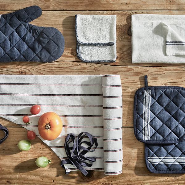 Полотенце кухонное, синий, 45x60 см IKEA HILDEGUN ХИЛЬДЕГУН 804.840.08 - фото 5