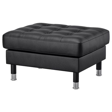 Табурет для ног, Гранн/Бумстад черный-металл IKEA LANDSKRONA ЛАНДСКРУНА 592.488.91