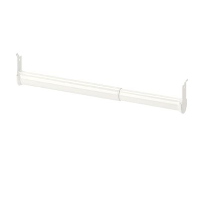 Регулируемая платяная штанга, белый 20-30 см IKEA BOAXEL БОАКСЕЛЬ 004.655.70